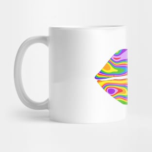 Rainbow Lips Mug